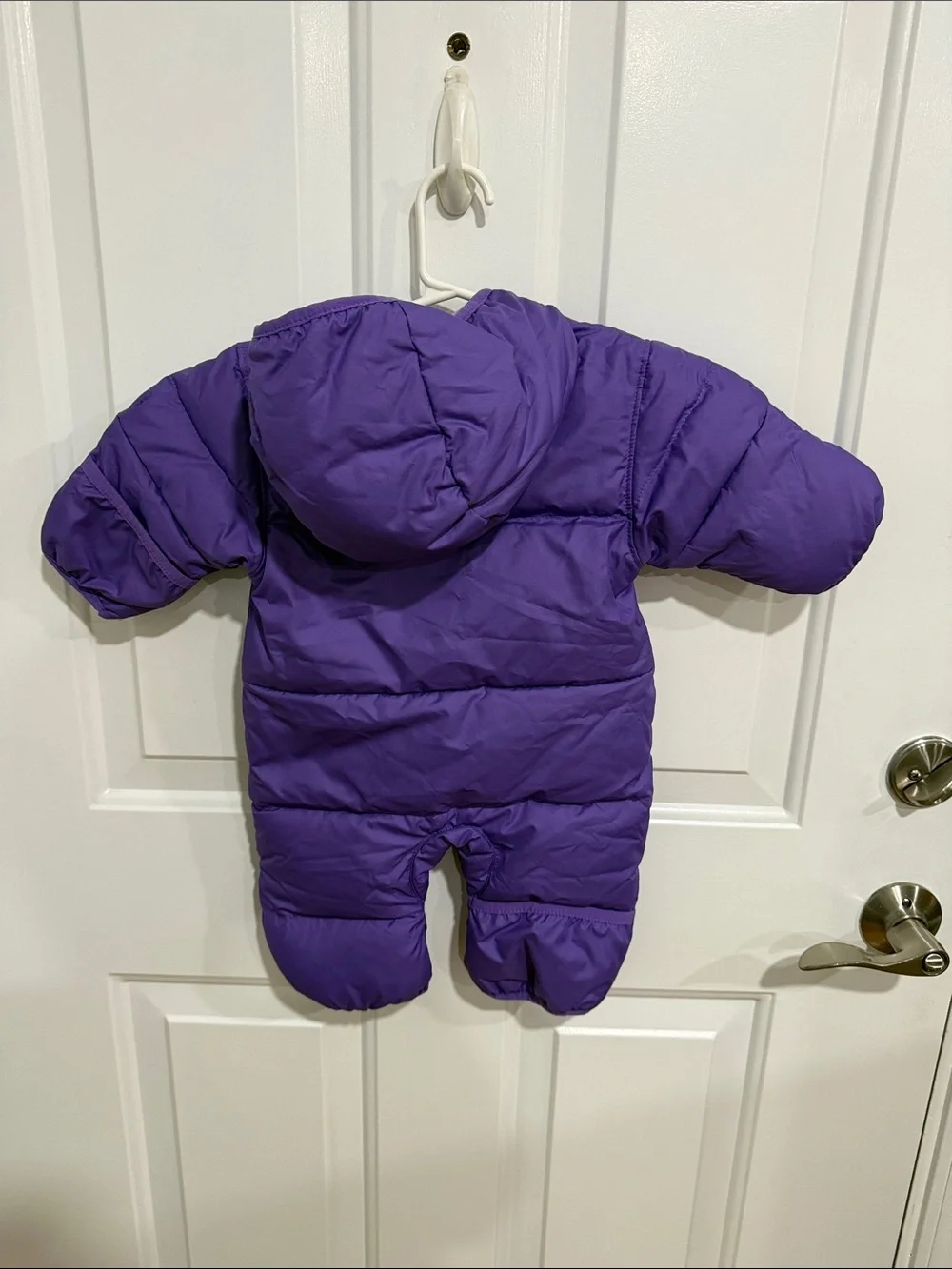 Columbia Purple Infant Puffer Bunting